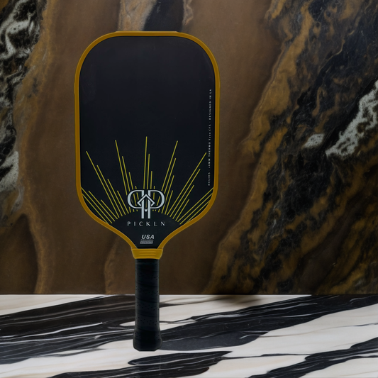 Helios: Elongated Gen2 Thermoformed 16MM Carbon Fiber Pickleball Paddle