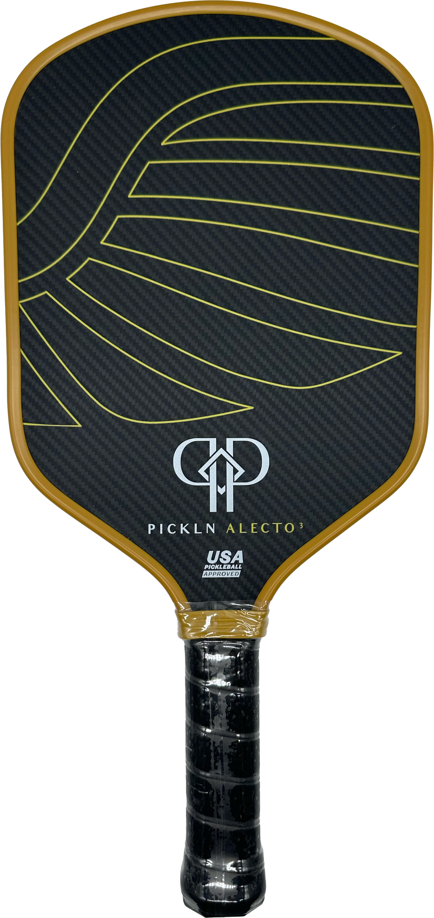 Gen3 Alecto3: Kevlar Hybrid Thermoformed 16MM DynamoCore Pickleball Paddle - Thermoformed Control with Power