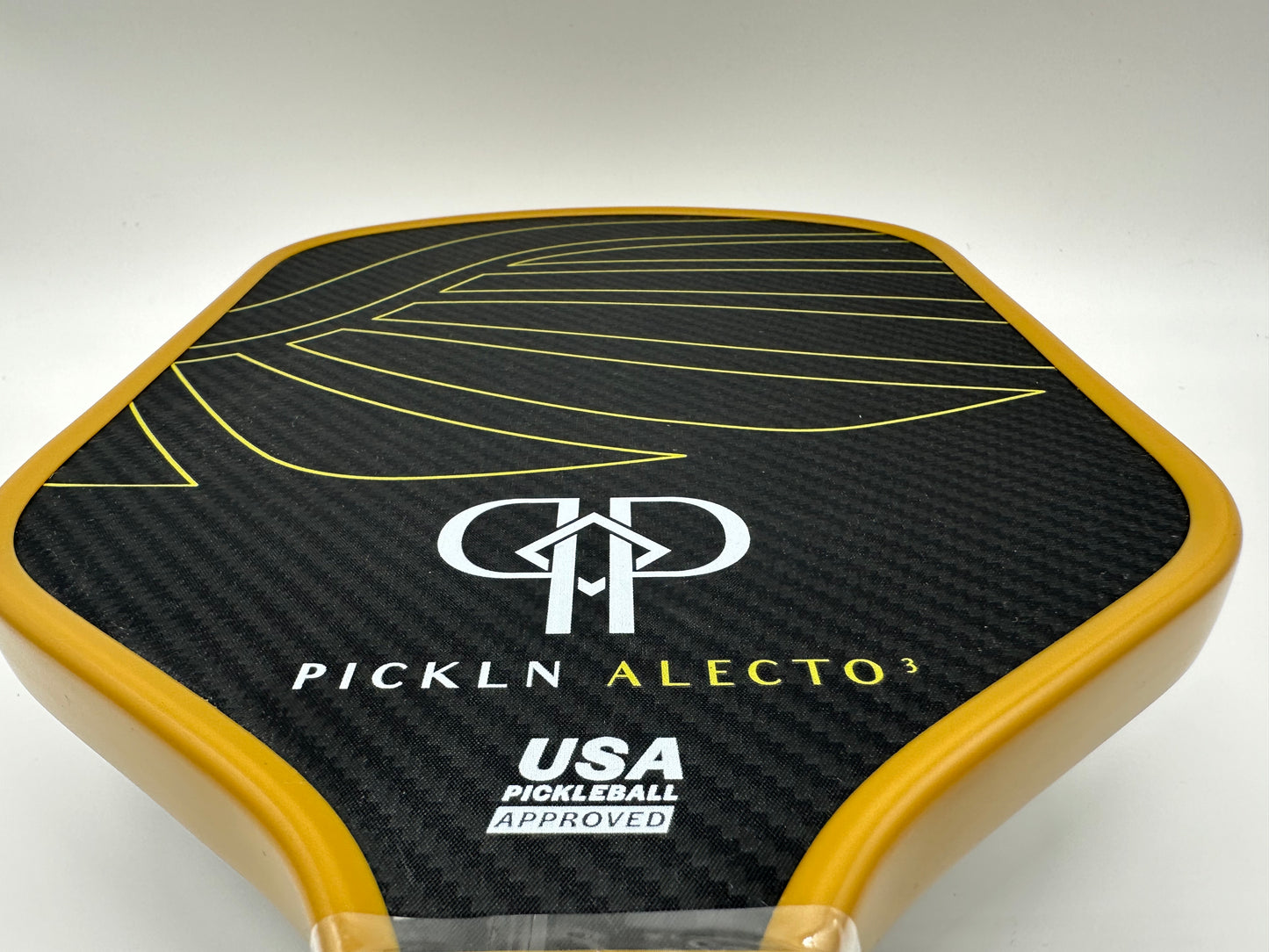Gen3 Alecto3: Kevlar Hybrid Thermoformed 16MM DynamoCore Pickleball Paddle - Thermoformed Control with Power