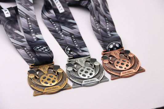 Pickln Pickleball Medals - Sponsored Awards for Pickleball Tournaments, Leagues and Events