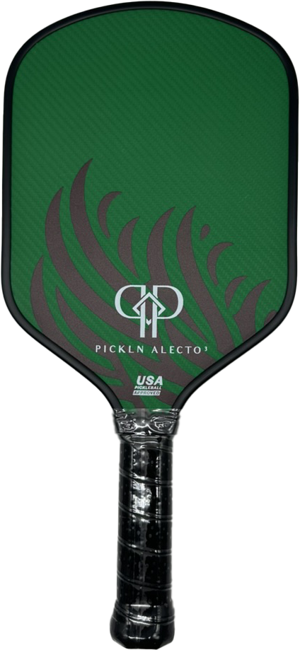 Gen3 Alecto3: Kevlar Hybrid Thermoformed 16MM DynamoCore Pickleball Paddle - Thermoformed Control with Power